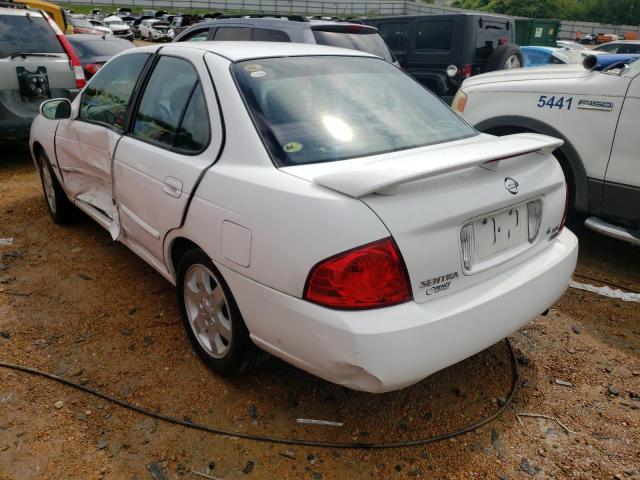 3N1CB51A85L568473 - 2005 NISSAN SENTRA 1.8S WHITE photo 3