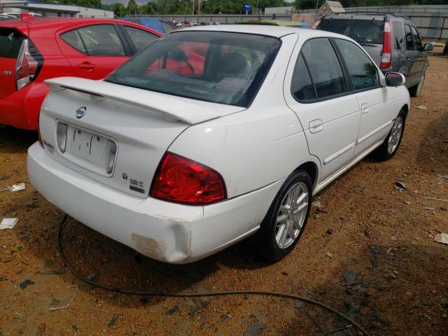 3N1CB51A85L568473 - 2005 NISSAN SENTRA 1.8S WHITE photo 4