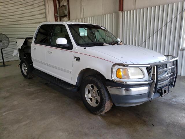 1FTRW07W01KB38644 - 2001 FORD F-150 SUPERCREW WHITE photo 4