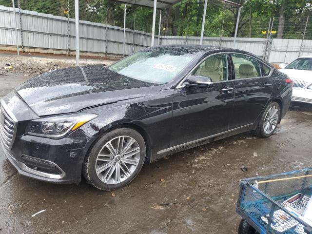 KMHGN4JE8JU239576 - 2018 GENESIS G80 BASE BLACK photo 1