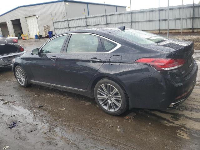 KMHGN4JE8JU239576 - 2018 GENESIS G80 BASE BLACK photo 2