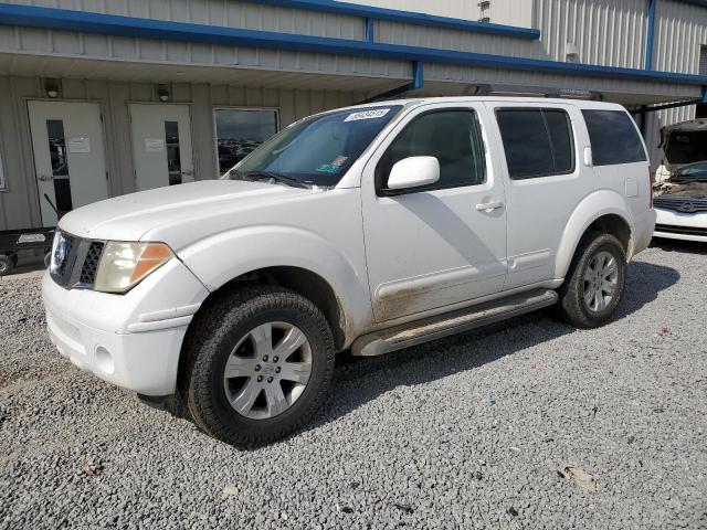 5N1AR18W26C623891 - 2006 NISSAN PATHFINDER LE WHITE photo 1