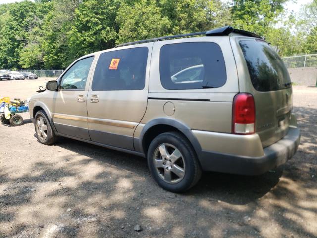 1GMDV33LX5D158044 - 2005 PONTIAC MONTANA SV6 BEIGE photo 2