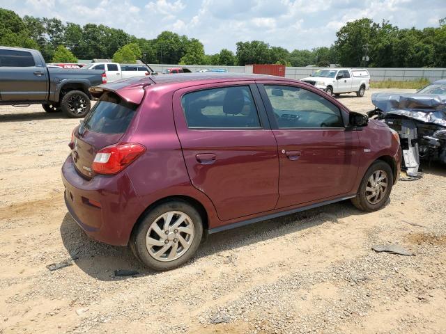 ML32A4HJXHH016118 - 2017 MITSUBISHI MIRAGE SE BURGUNDY photo 3