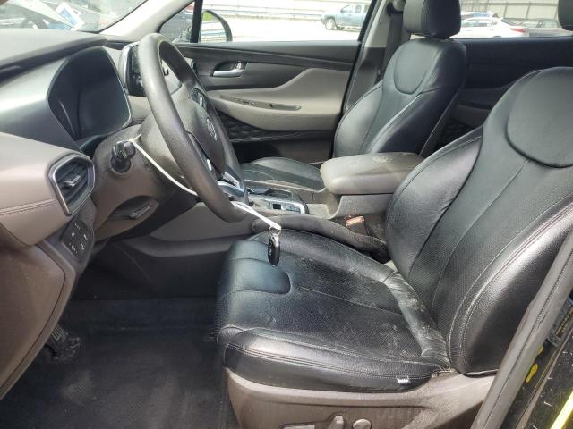 5NMS3CAD5LH175741 - 2020 HYUNDAI SANTA FE SEL BLACK photo 7