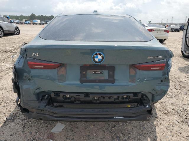 WBY23HD06SFT99682 - 2025 BMW I4 EDRIVE 40 BLUE photo 6