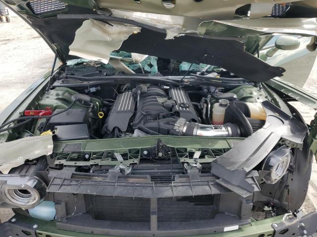 2C3CDZFJ8MH580366 - 2021 DODGE CHALLENGER R/T SCAT PACK GREEN photo 11