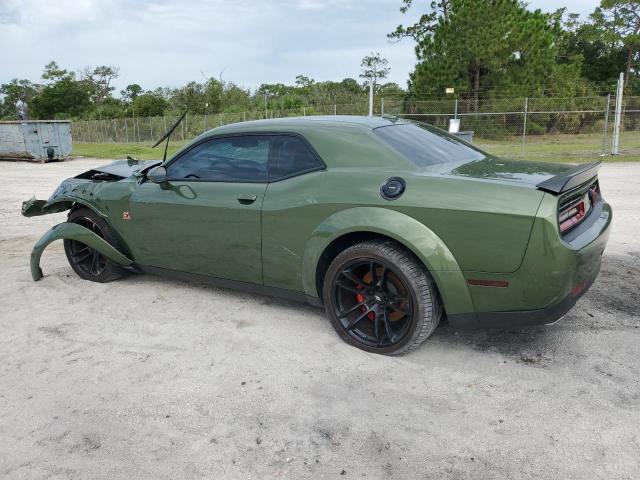 2C3CDZFJ8MH580366 - 2021 DODGE CHALLENGER R/T SCAT PACK GREEN photo 2