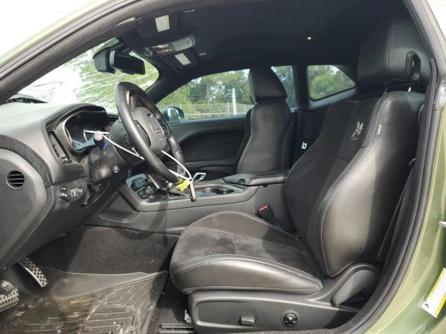 2C3CDZFJ8MH580366 - 2021 DODGE CHALLENGER R/T SCAT PACK GREEN photo 7