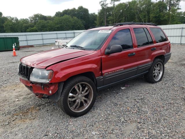 1J4GX48J94C282071 - 2004 JEEP GRAND CHER LAREDO RED photo 1