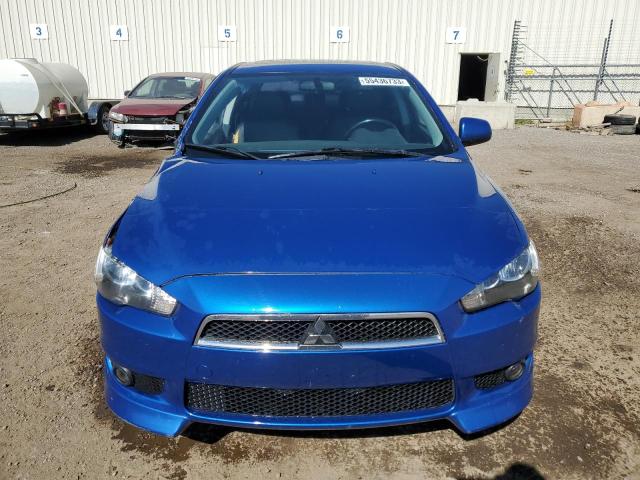 JA32U8FW3AU604092 - 2010 MITSUBISHI LANCER GTS BLUE photo 5