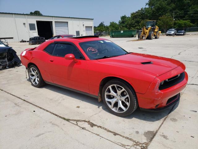 2C3CDZBG1FH707360 - 2015 DODGE CHALLENGER SXT PLUS RED photo 4