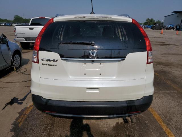 5J6RM3H78CL038071 - 2012 HONDA CR-V EXL WHITE photo 6