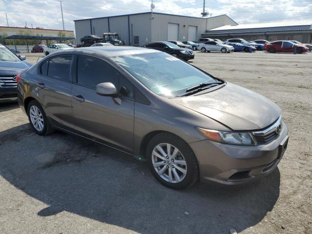 2HGFB2F89CH603253 - 2012 HONDA CIVIC EX GRAY photo 4