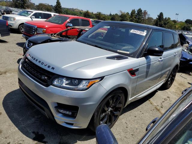 SALWV2FE7HA147568 - 2017 LAND ROVER RANGE ROVE AUTOBIOGRAPHY SILVER photo 1