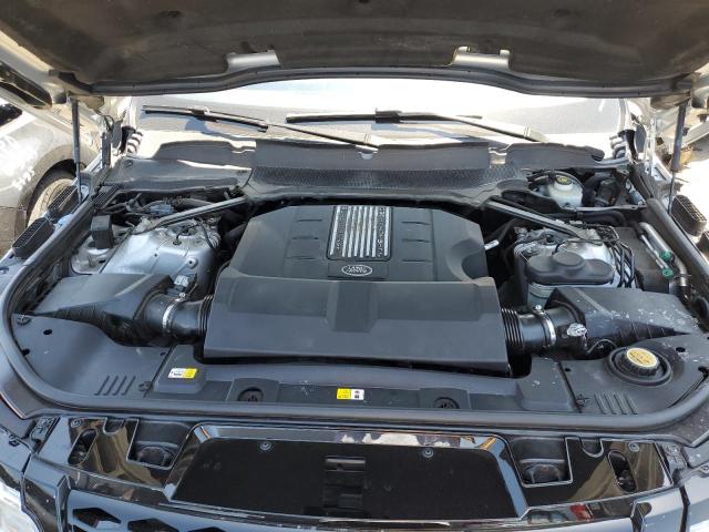 SALWV2FE7HA147568 - 2017 LAND ROVER RANGE ROVE AUTOBIOGRAPHY SILVER photo 11