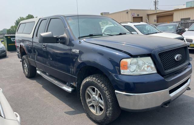 1FTRX14W56FB58086 - 2006 FORD F150 Синій фото 1