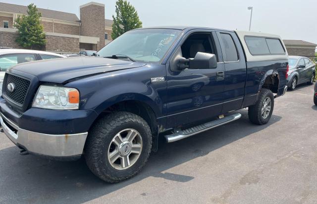 1FTRX14W56FB58086 - 2006 FORD F150 Синій фото 2