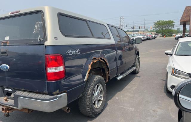 1FTRX14W56FB58086 - 2006 FORD F150 Синій фото 4