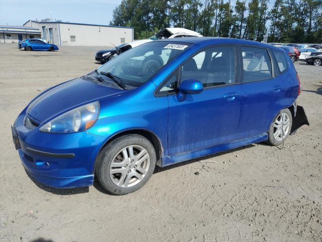 JHMGD37677S004638 - 2007 HONDA FIT S 蓝色 照片 1