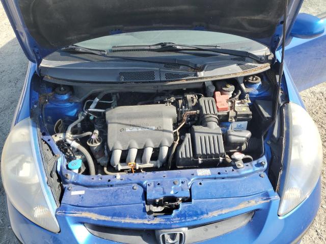 JHMGD37677S004638 - 2007 HONDA FIT S 蓝色 照片 11
