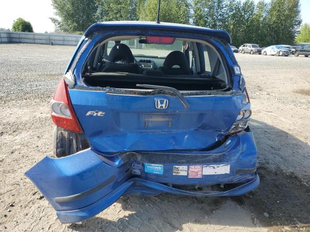 JHMGD37677S004638 - 2007 HONDA FIT S 蓝色 照片 6