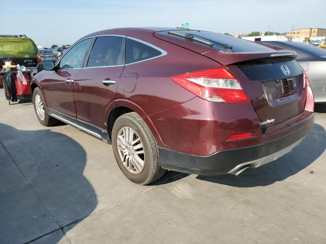 5J6TF3H37DL003097 - 2013 HONDA CROSSTOUR EX BURGUNDY photo 2