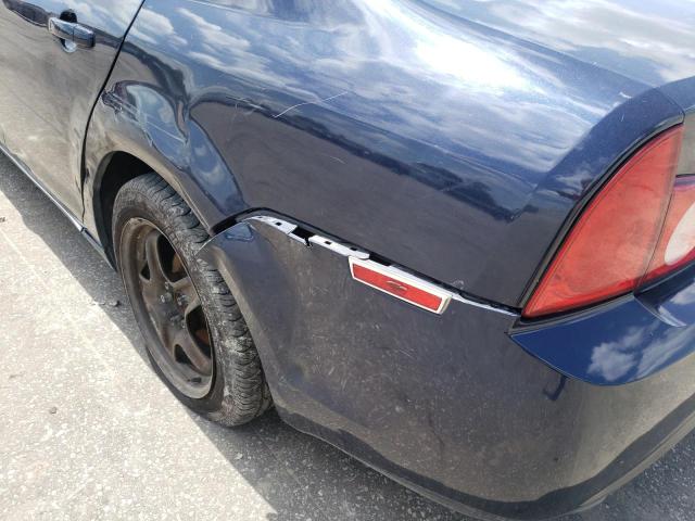 1G1ZC5E08AF180467 - 2010 CHEVROLET MALIBU 1LT BLUE photo 9