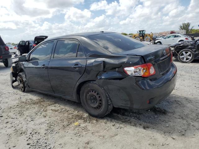 JTDBU4EE1AJ063676 - 2010 TOYOTA COROLLA BASE BLACK photo 2