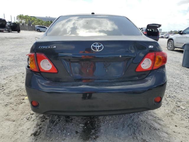 JTDBU4EE1AJ063676 - 2010 TOYOTA COROLLA BASE BLACK photo 6