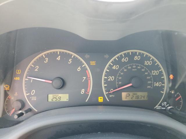 JTDBU4EE1AJ063676 - 2010 TOYOTA COROLLA BASE BLACK photo 9