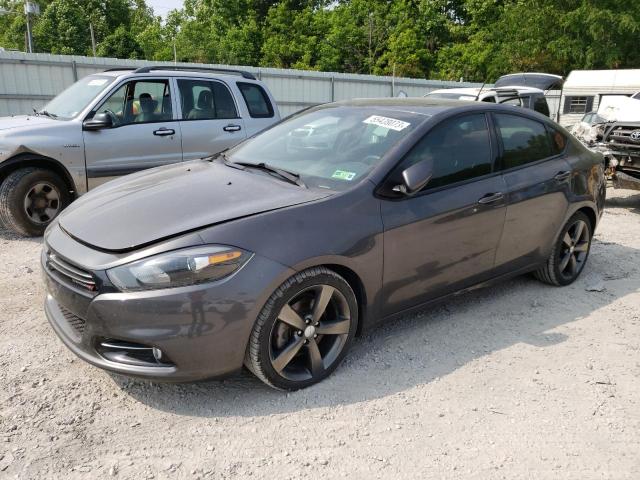 1C3CDFEB6ED747945 - 2014 DODGE DART GT GRAY photo 1