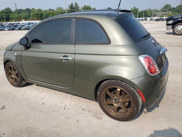 3C3CFFAR7CT110700 - 2012 FIAT 500 POP GREEN photo 2