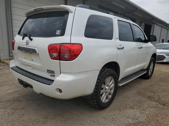 5TDDW5G12BS043590 - 2011 TOYOTA SEQUOIA PLATINUM WHITE photo 3