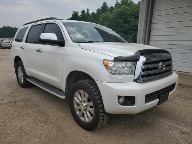 5TDDW5G12BS043590 - 2011 TOYOTA SEQUOIA PLATINUM WHITE photo 4