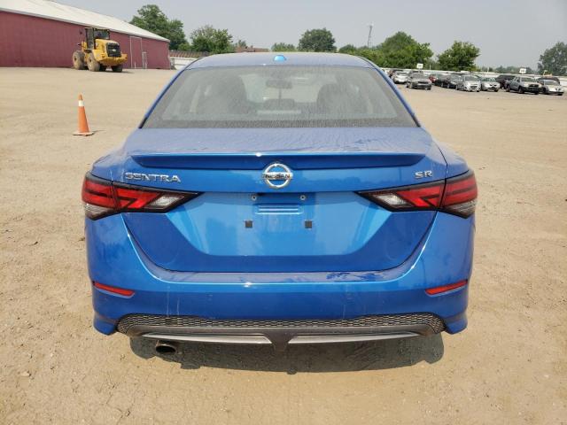 3N1AB8DVXMY215189 - 2021 NISSAN SENTRA SR BLUE photo 6