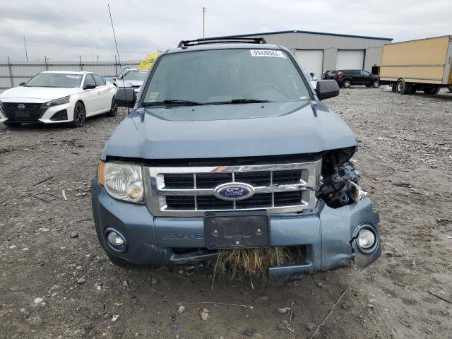 1FMCU9DG5CKA64682 - 2012 FORD ESCAPE XLT BLUE photo 5