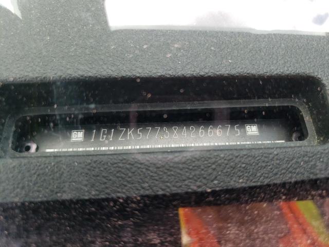 1G1ZK577384266675 - 2008 CHEVROLET MALIBU LTZ BLACK photo 12