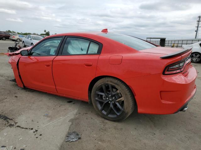 2C3CDXHG5NH267296 - 2022 DODGE CHARGER GT RED photo 2