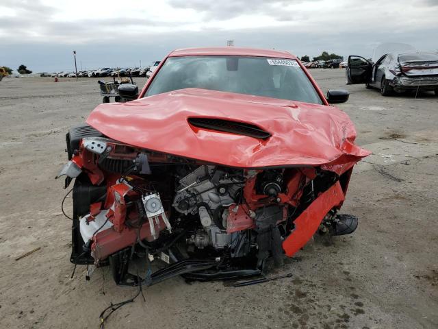 2C3CDXHG5NH267296 - 2022 DODGE CHARGER GT RED photo 5