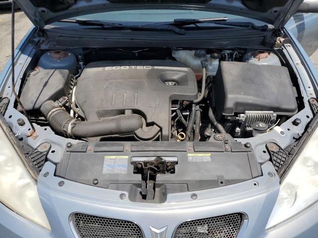 1G2ZG57B394176591 - 2009 PONTIAC G6 BLUE photo 11