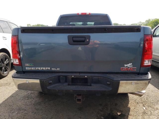 1GTR2VE36BZ296559 - 2011 GMC SIERRA K1500 SLE BLUE photo 6