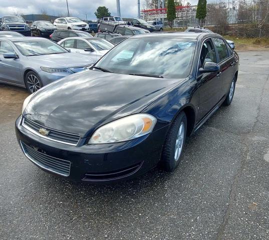 2G1WT57N491317547 - 2009 CHEVROLET IMPALA 1LT BLACK photo 2