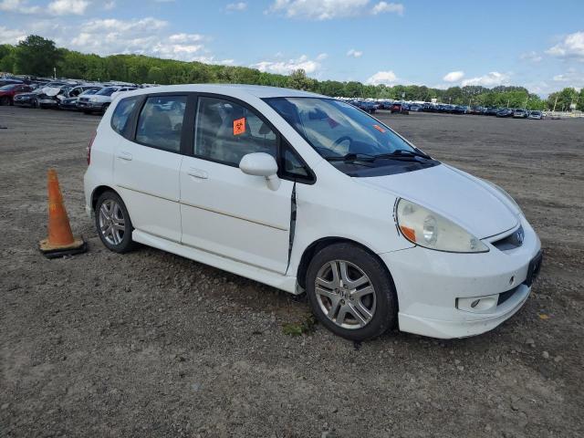 JHMGD37667S032169 - 2007 HONDA FIT S 白色 照片 4