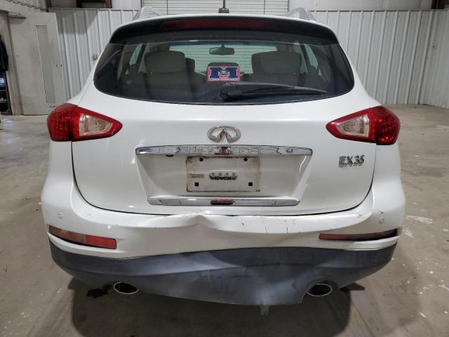 JNKAJ09E49M900453 - 2009 INFINITI EX35 BASE WHITE photo 6