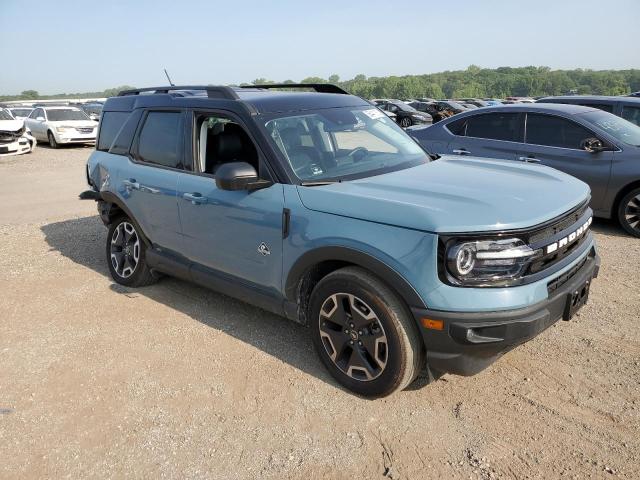 3FMCR9C6XMRA31314 - 2021 FORD BRONCO SPO OUTER BANKS BLUE photo 4