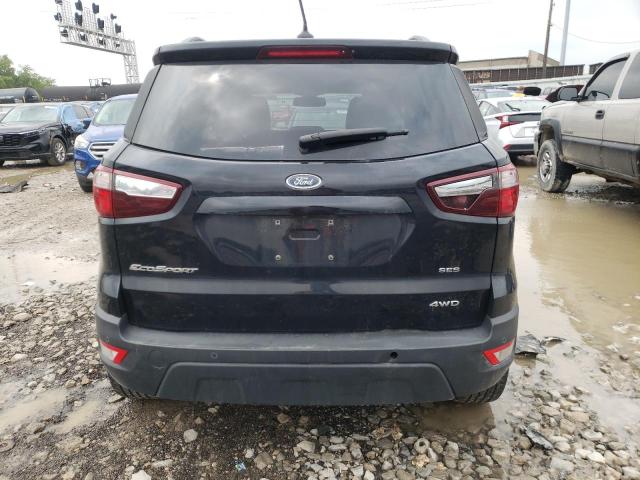 MAJ6P1CL0JC180250 - 2018 FORD ECOSPORT SES BLACK photo 6