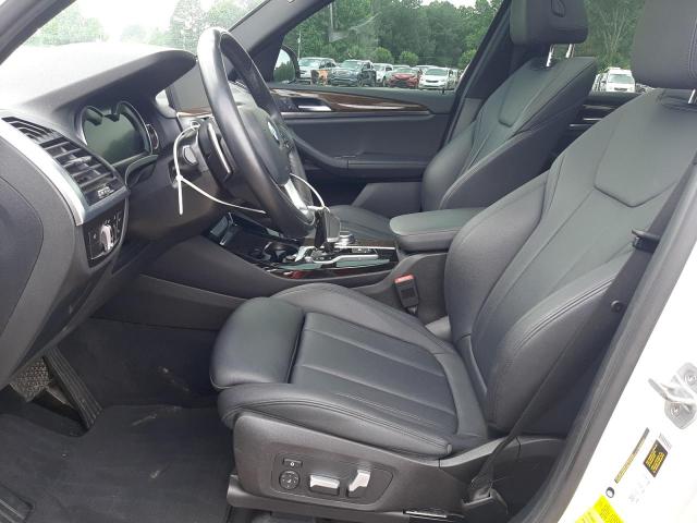 5UXTR7C53KLF30193 - 2019 BMW X3 SDRIVE30I WHITE photo 7