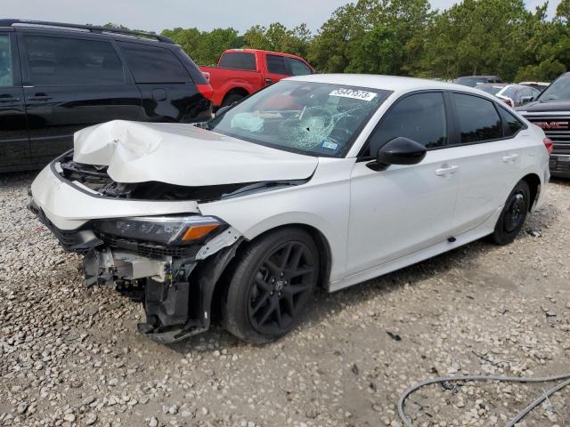 2HGFE2F52NH517542 - 2022 HONDA CIVIC SPORT 白色 照片 1