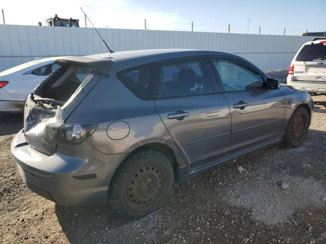 JM1BK343671723655 - 2007 MAZDA 3 HATCHBACK GRAY photo 3
